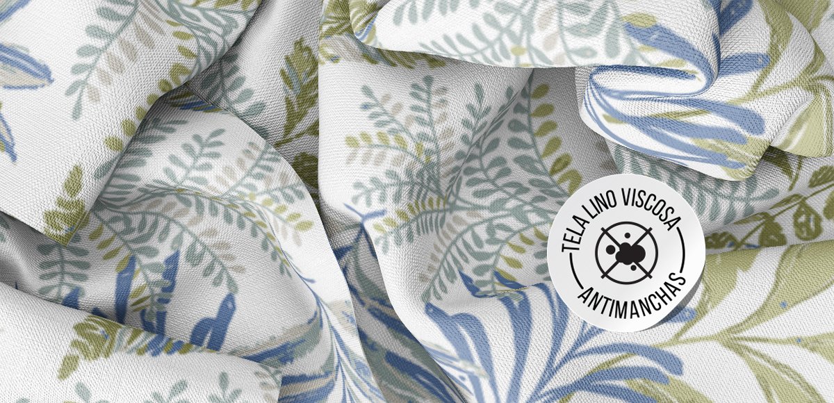 SELVA AZUL (LINO VISCOSA)