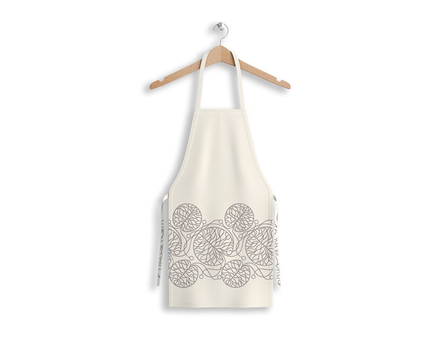 Delantal Cocinero Irupé Visón (Gabardina)