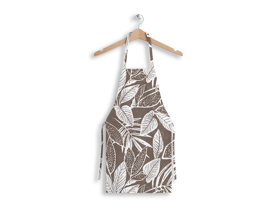 Delantal Cocinero Arena Choco (Gabardina)
