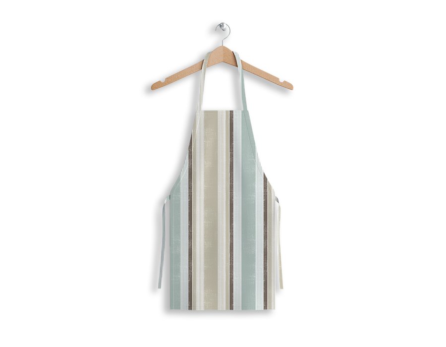 Delantal Cocinero Bruma Aqua (Gabardina)