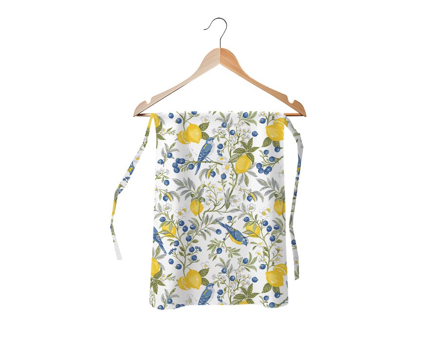 Delantal Cintura Lemon (Lino Viscosa)