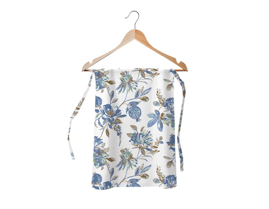 Delantal Cintura Granada (Lino Viscosa)