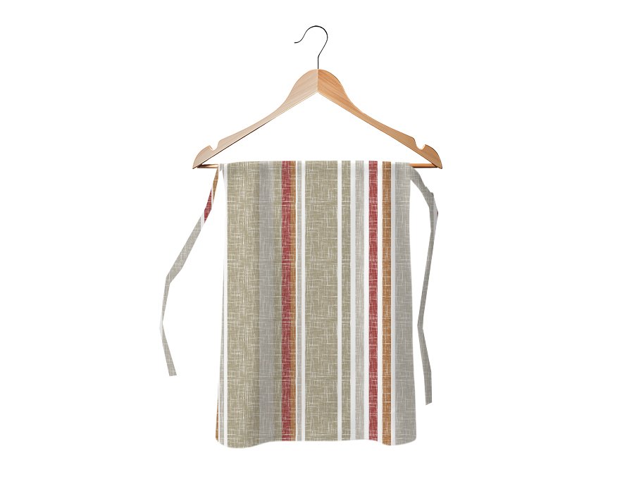 Delantal Cintura Raya Lino (Lino Viscosa)