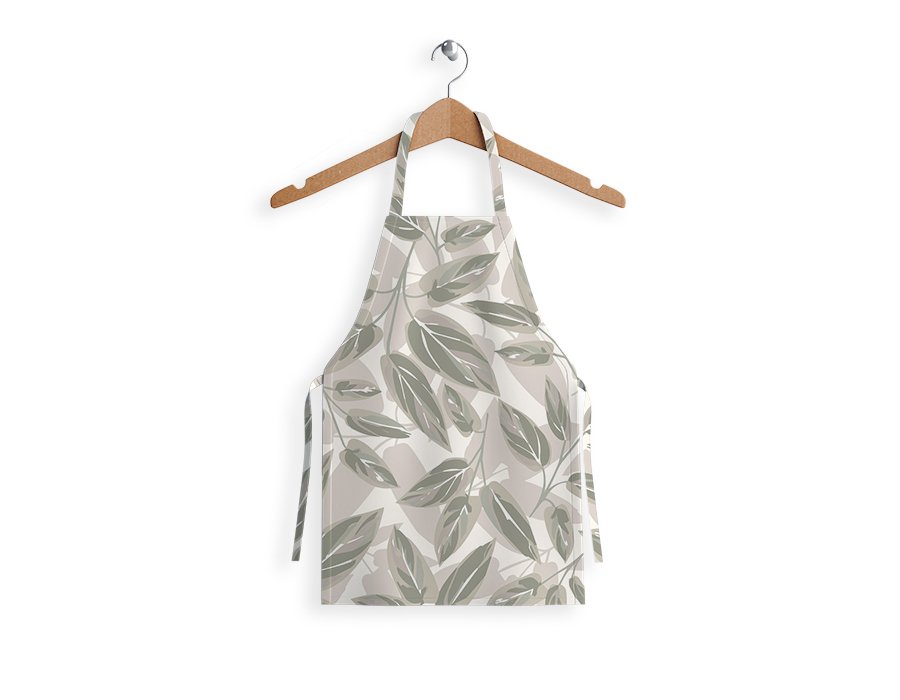 Delantal Infantil Alba Verde (Gabardina)