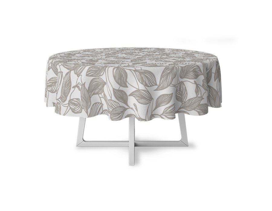 Mantel Redondo CARIBE (Gabardina)