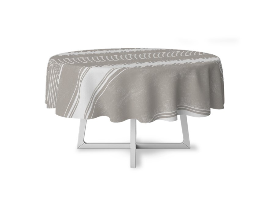 Mantel Redondo CARIBE (Gabardina)