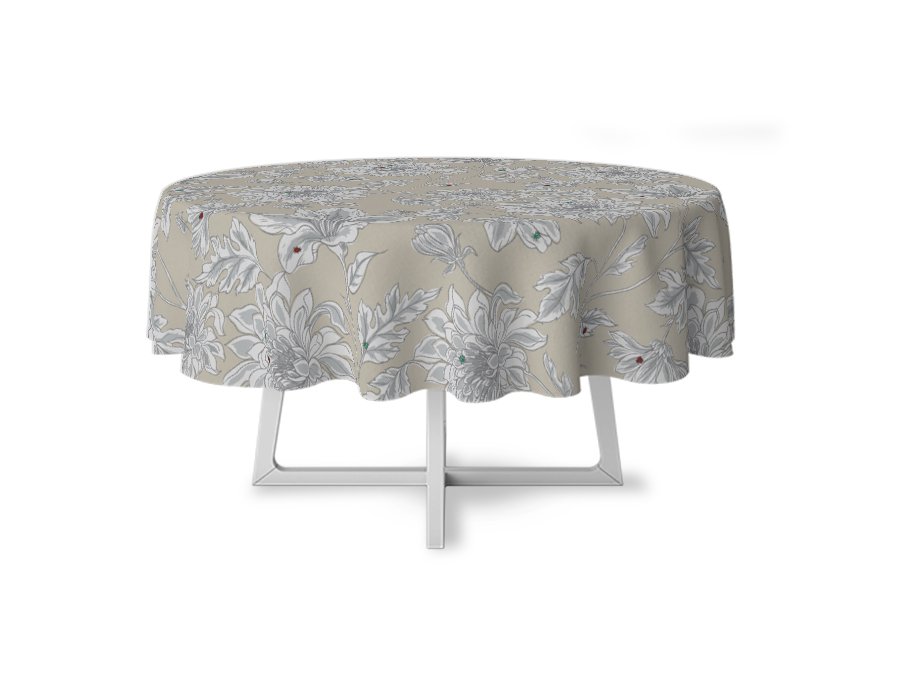 Mantel Redondo Spring (Lino Viscosa)