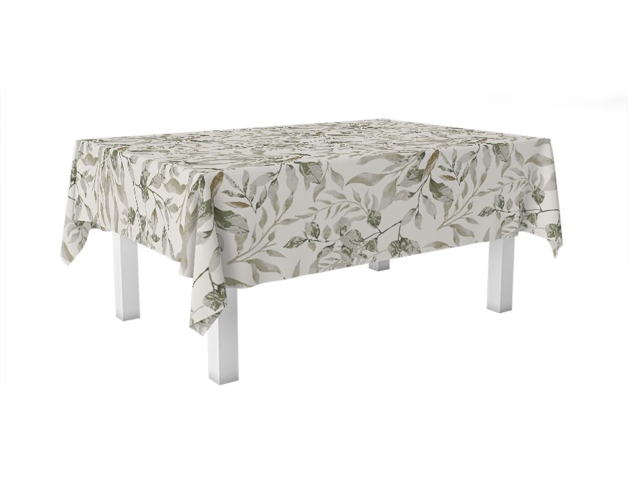 Mantel Rectangular FALL VERDE (Gabardina)