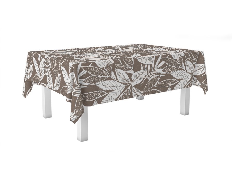 Mantel Rectangular Arena Choco (Gabardina)