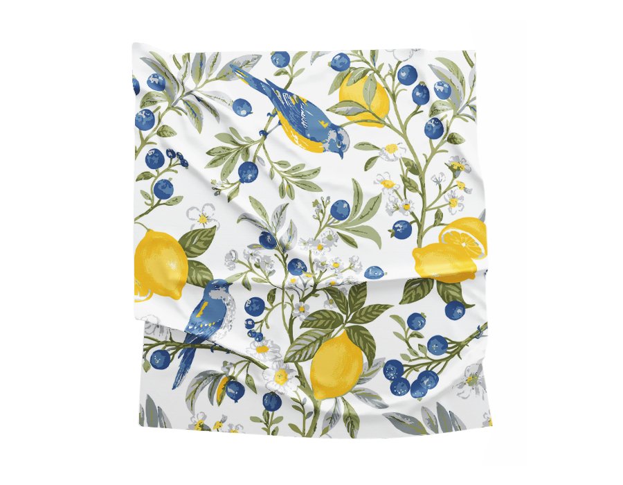 Mantel Picnic Lemon (Lino Viscosa)