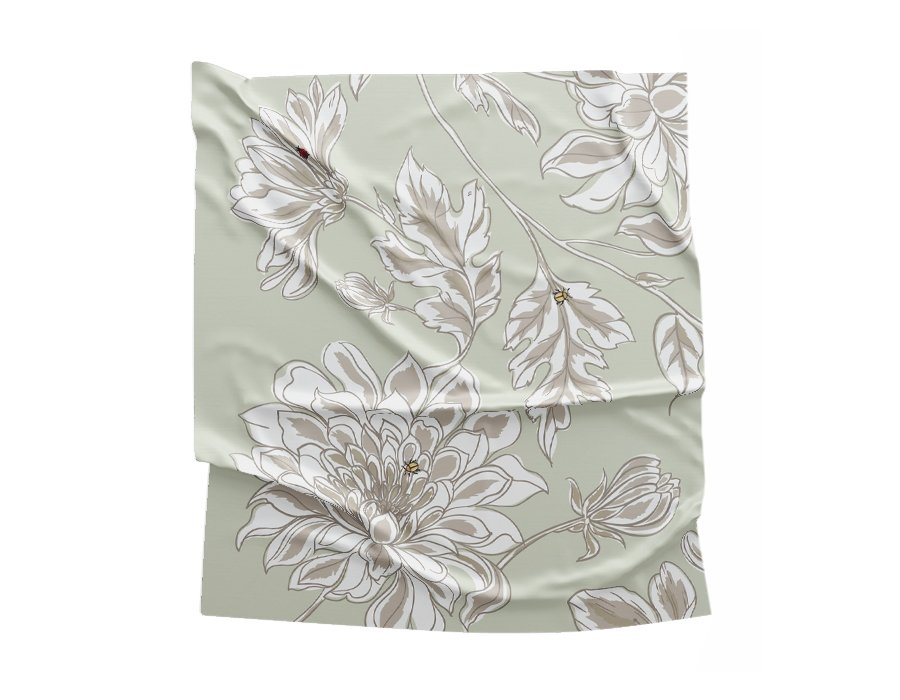 Mantel Picnic Spring Verde (Lino Viscosa)