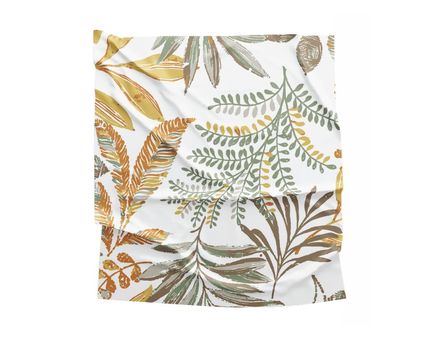 Mantel Picnic Selva Ocre (Lino Viscosa)