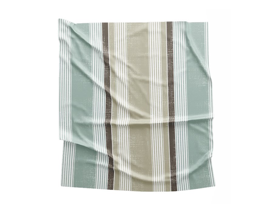 Mantel Picnic Bruma Aqua (Gabardina)