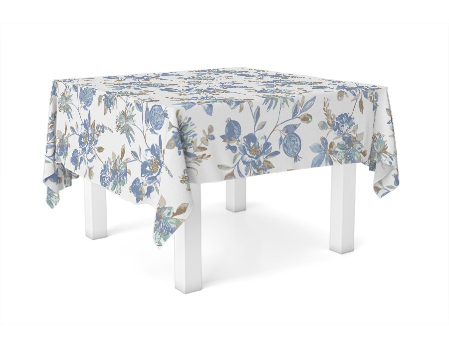 Mantel Cuadrado Granada (Lino Viscosa)