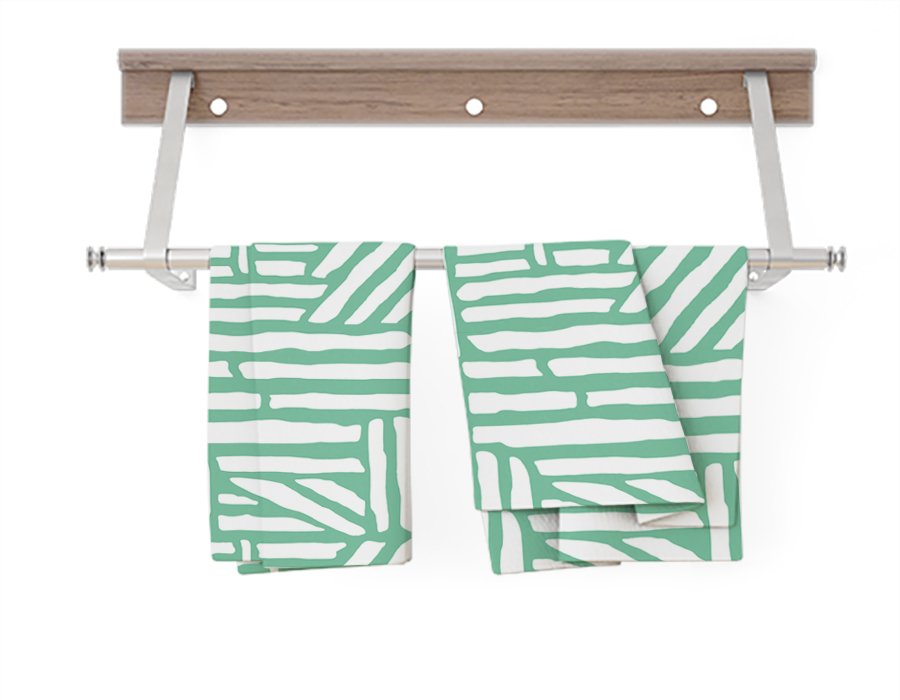 Repasador TETRIS AGUA (GABARDINA)