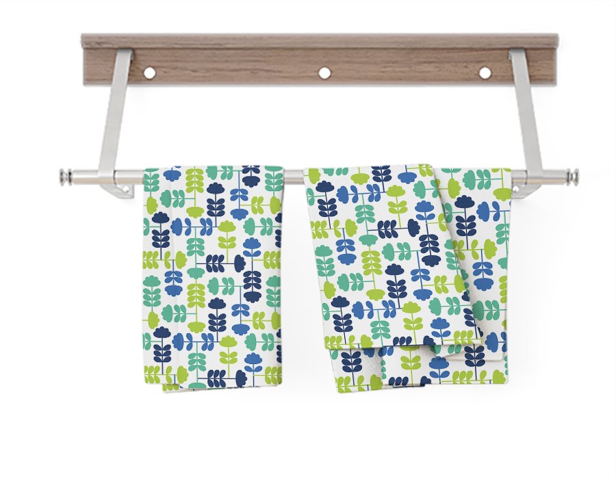 Repasador Garden Blue (Gabardina)