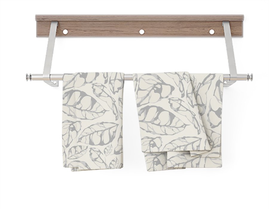 Repasador FOGLIE GRIS (GABARDINA)