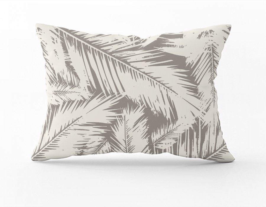 Funda Rectangular Palmeras (Gabardina)