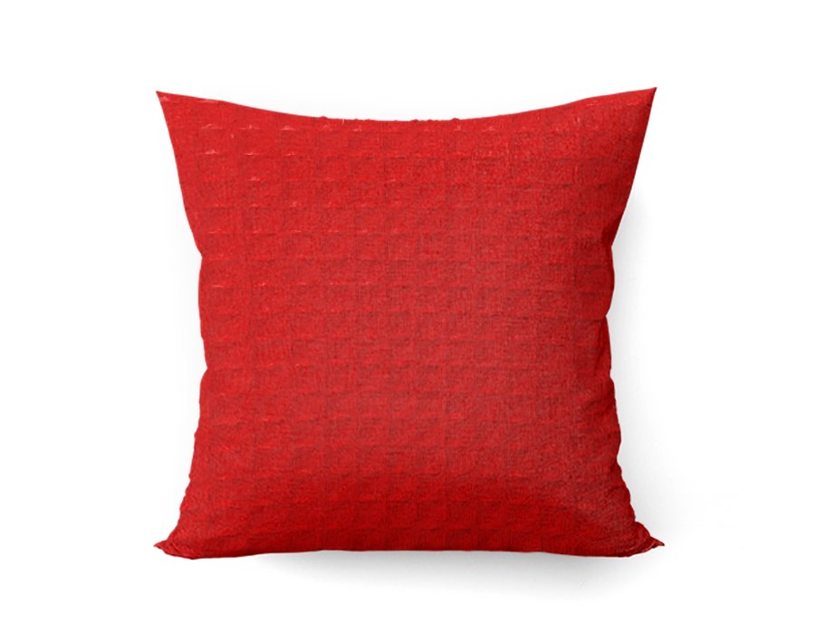 Funda Cuadrada Rojo Navidad (Panal)