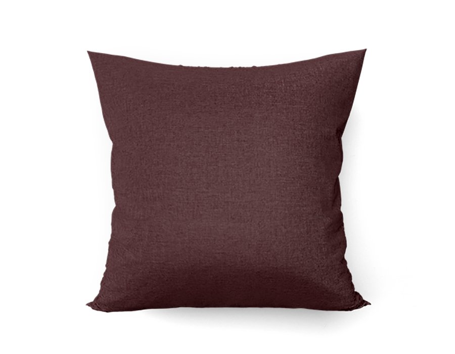 Funda Cuadrada Liso Granate (Gabardina)