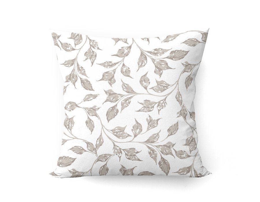 Funda Cuadrada Little Leaves (Gabardina)