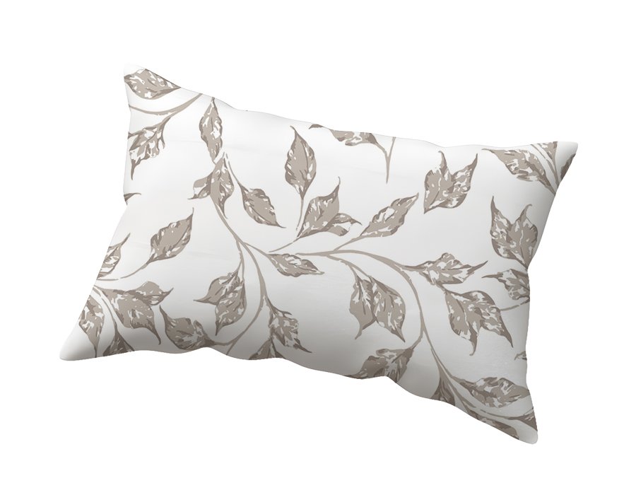 Funda Rectangular Little Leaves (Gabardina)