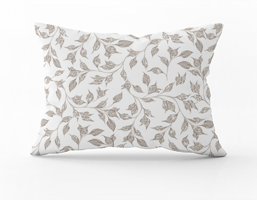 Almohadon Little Leaves (Gabardina)