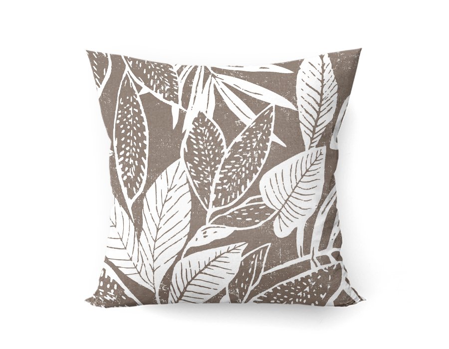 Almohadon Arena Choco (Gabardina)