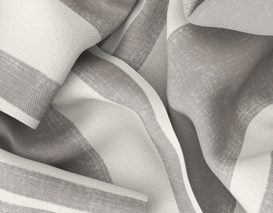 Tela por metro Raya Choco (Gabardina)